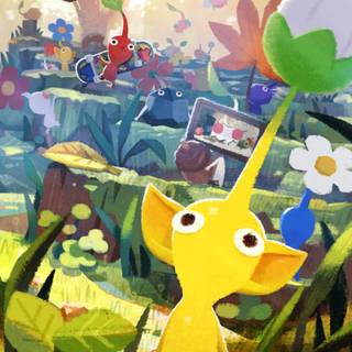 Pikmin iPhone wallpaper