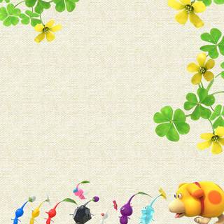 Pikmin iPhone wallpaper