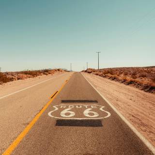 Route 66 iPhone wallpaper