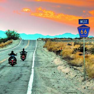 Route 66 iPhone wallpaper