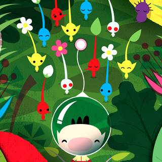 Pikmin iPhone wallpaper