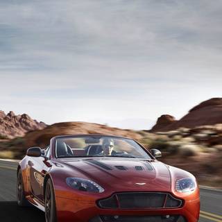 Aston Martin Vantage phone wallpaper