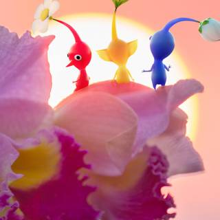 Pikmin iPhone wallpaper