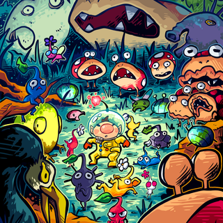 Pikmin iPhone wallpaper