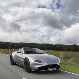 Aston Martin Vantage phone wallpaper