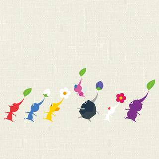 Pikmin iPhone wallpaper