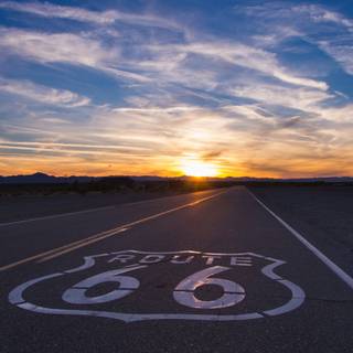 Route 66 iPhone wallpaper