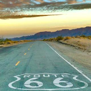 Route 66 iPhone wallpaper