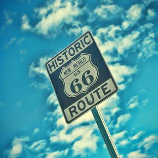 Route 66 iPhone wallpaper