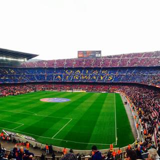 Camp Nou desktop wallpaper