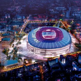 Camp Nou desktop wallpaper