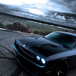 Black cars desktop wallpaper
