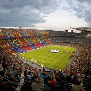 Camp Nou desktop wallpaper