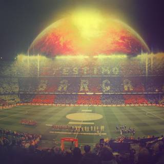 Camp Nou desktop wallpaper