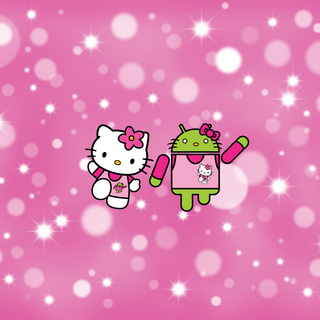 Y2k Hello Kitty desktop wallpaper