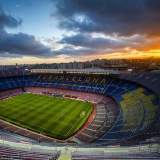 Camp Nou desktop wallpaper
