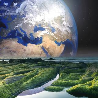 Mobile Earth wallpaper