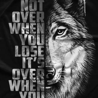 Never Give Up mobile wallpaper