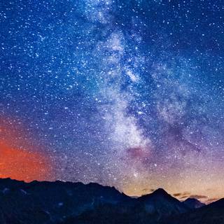 Mobile night sky wallpaper