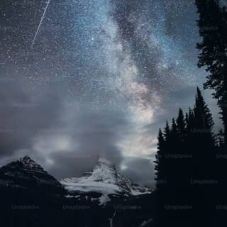 Mobile night sky wallpaper