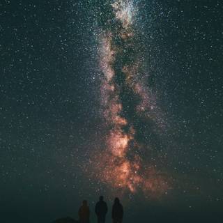 Mobile night sky wallpaper