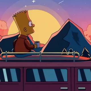 Bart Simpson mobile wallpaper