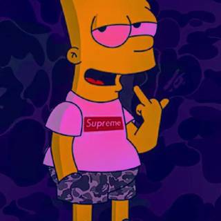 Bart Simpson mobile wallpaper