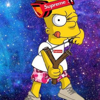 Bart Simpson mobile wallpaper