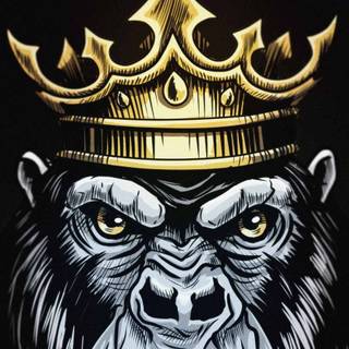 Gorilla mobile wallpaper