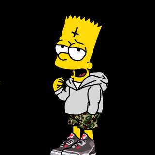 Bart Simpson mobile wallpaper
