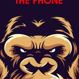 Gorilla mobile wallpaper