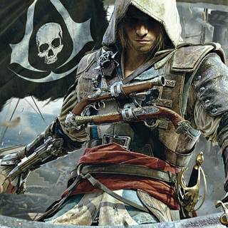 Black Flag mobile wallpaper