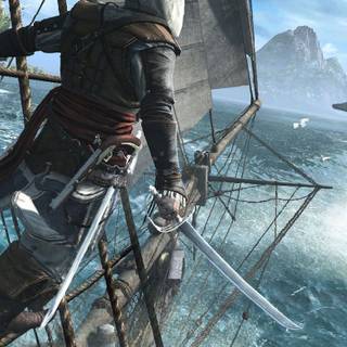 Black Flag mobile wallpaper