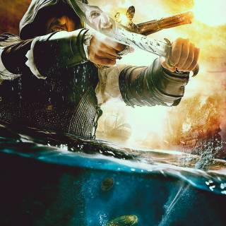 Black Flag mobile wallpaper