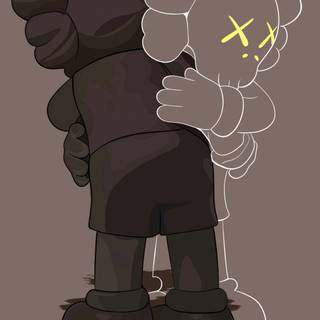 Kaws mobile wallpaper