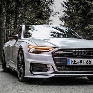 Audi logo mobile wallpaper