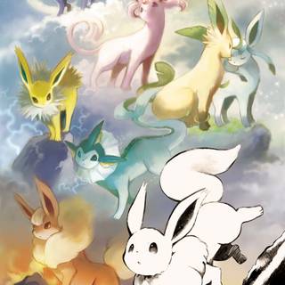 Eevee mobile wallpaper