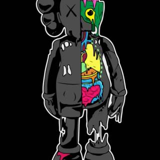Kaws mobile wallpaper