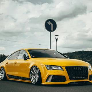 Audi logo mobile wallpaper