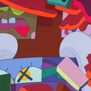 Kaws mobile wallpaper