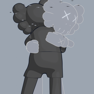 Kaws mobile wallpaper