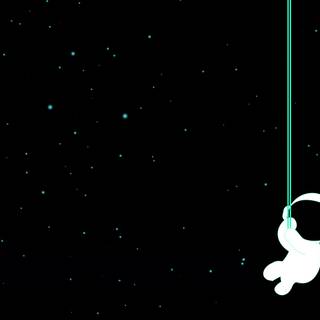 Cute space desktop wallpaper