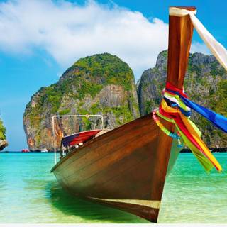 Summer boats wallpaper