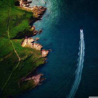 Summer boats wallpaper