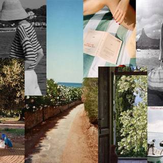 Moodboard summer wallpaper