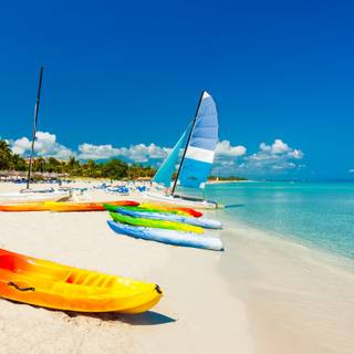 Summer boats wallpaper