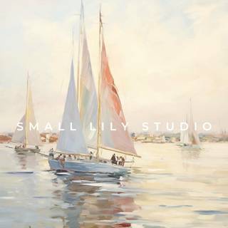 Summer boats wallpaper