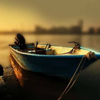 Summer boat lake 2560x1600 wallpaper