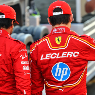 Charles Leclerc and Carlos Sainz wallpaper