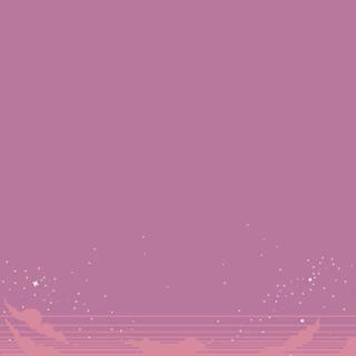 Pixel art pink wallpaper